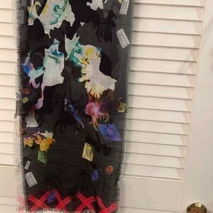 Liselore Frowijn The Amsterdam Coat Of Arms Scarf 2016/2017 Runway Wool Scarf